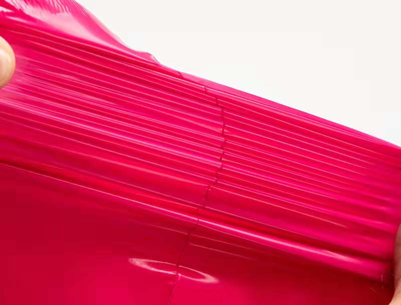 洪江玫红色快递袋-05